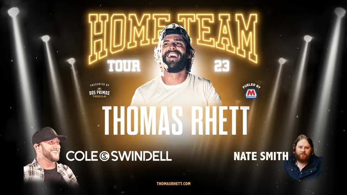 Thomas Rhett, Cole Swindell & Nate Smith Tickets 19th May TMobile