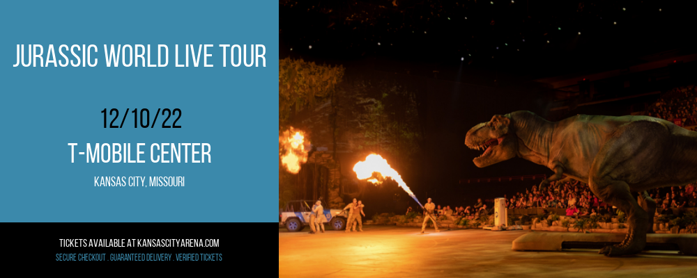 Jurassic World Live Tour at T-Mobile Center tickets Jurassic World Live Tour at T-Mobile Center