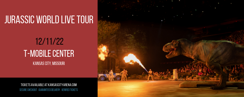 Jurassic World Live Tour at T-Mobile Center tickets Jurassic World Live Tour at T-Mobile Center