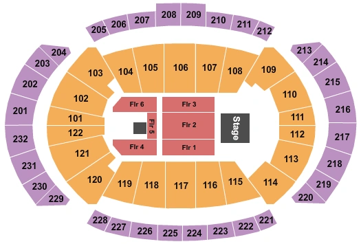 t-mobile center seating chart
