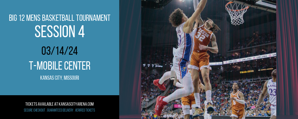 Big 12 Mens Basketball Tournament - Session 4 at T-Mobile Center