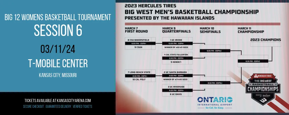 Big 12 Womens Basketball Tournament - Session 6 at T-Mobile Center
