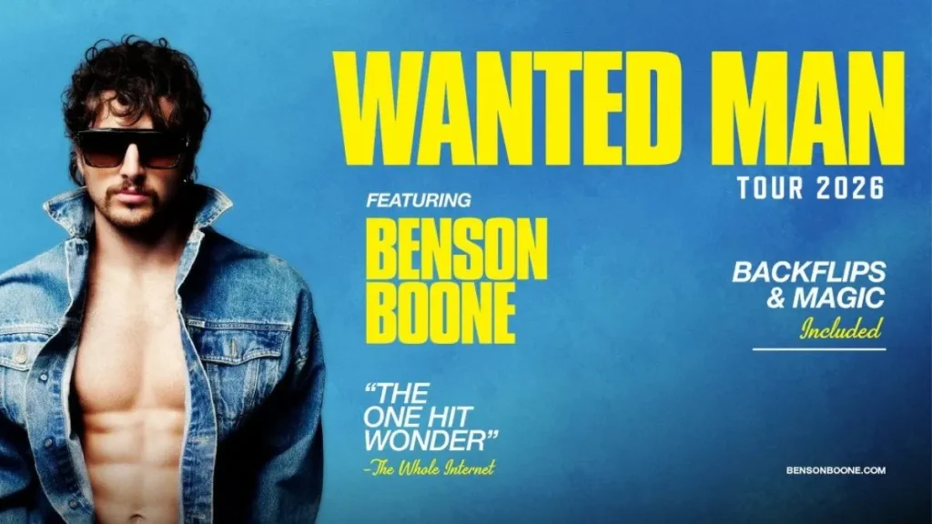 Benson Boone at T-Mobile Center